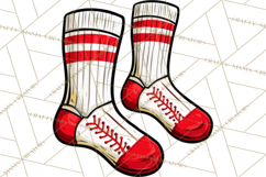 Baseball Mom Clipart PNG with Baseball Gear, Baseball Mama Product Image 3