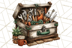 Rustic Homestead Living Clipart | Farm Cabin Png Designs Product Image 3