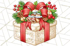 World Christmas Gifts Clipart PNG Product Image 5