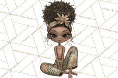 Beach Diva Summer Girls PNG Beach Glam Clipart Product Image 3