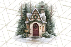 Christmas Fairy Clipart PNG, Whimsical Christmas Fairies Product Image 5