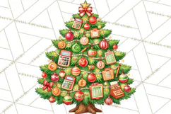 Sports & Occupations Christmas Trees Clipart Product Image 3