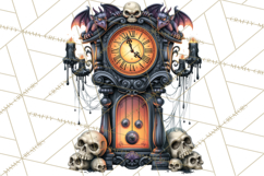 Gothic Halloween Carnival Clipart Haunted Circus PNG Product Image 2