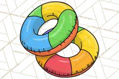 Summer Beach Toys Clipart PNG Graphics Product Image 5