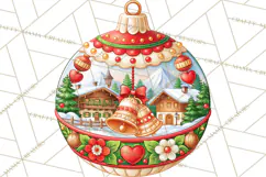 World Christmas Ornaments PNG Clipart Product Image 3