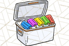 Summer Beach Toys Clipart PNG Graphics Product Image 5