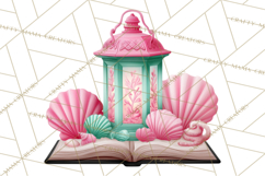 Beach Reading Clipart Coastal Book PNG Graphics Product Image 5