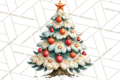 Scandinavian Christmas Market Clipart PNG Illustrations Product Image 2