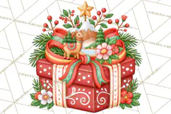 World Christmas Gifts Clipart PNG Product Image 2