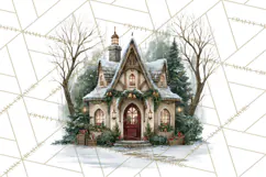 Christmas Fairy Clipart PNG, Whimsical Christmas Fairies Product Image 3