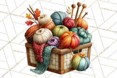 Scandinavian Christmas Market Clipart PNG Illustrations Product Image 4