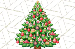 Sports & Occupations Christmas Trees Clipart Product Image 5