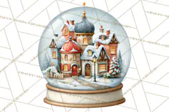 Scandinavian Christmas Market Clipart PNG Illustrations Product Image 5