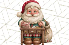 Christmas Mailroom Clipart, North Pole Santa Mail PNG Product Image 5