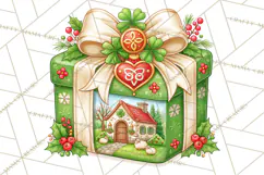World Christmas Gifts Clipart PNG Product Image 2