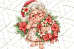 Christmas Characters PNG, Tropical Christmas Clipart Product Image 2