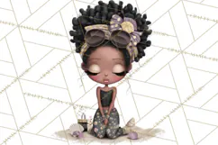 Beach Diva Summer Girls PNG Beach Glam Clipart Product Image 5