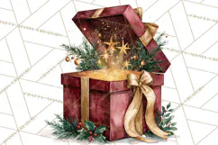 Christmas Fairy Clipart PNG, Whimsical Christmas Fairies Product Image 2