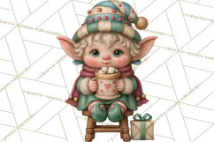 Christmas Mailroom Clipart, North Pole Santa Mail PNG Product Image 2