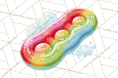 Summer Pool Party Clipart PNG, Rainbow Summer Png Designs Product Image 5