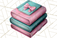 Beach Reading Clipart Coastal Book PNG Graphics Product Image 2