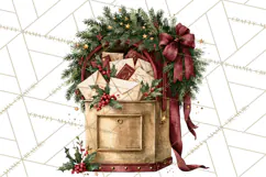 Christmas Fairy Clipart PNG, Whimsical Christmas Fairies Product Image 3