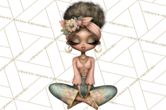 Beach Diva Summer Girls PNG Beach Glam Clipart Product Image 2