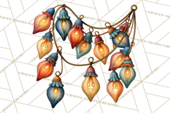 Scandinavian Christmas Market Clipart PNG Illustrations Product Image 3