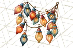 Scandinavian Christmas Market Clipart PNG Illustrations Product Image 3