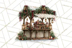 Christmas Fairy Clipart PNG, Whimsical Christmas Fairies Product Image 4
