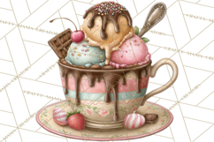 Coffee and Chocolate Clipart PNG Cafe Drinks Dessert Art Product Image 4