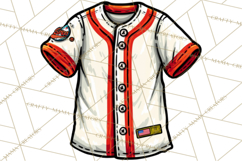 Baseball Mom Clipart PNG with Baseball Gear, Baseball Mama Product Image 5