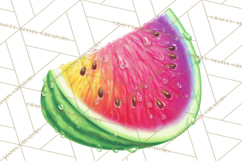 Summer Pool Party Clipart PNG, Rainbow Summer Png Designs Product Image 5