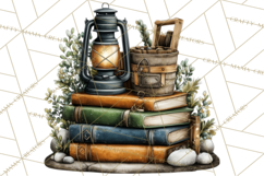 Rustic Homestead Living Clipart | Farm Cabin Png Designs Product Image 5