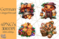 German Christmas Beer Fest Gingerbread PNG Clipart Product Image 1