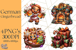 German Christmas Beer Fest Gingerbread PNG Clipart Product Image 1