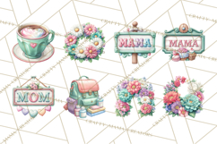 Mom Clipart, Mothers Day, Mom PNG, Mama Clip Art Images Product Image 3