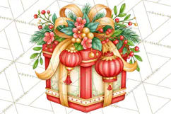 World Christmas Gifts Clipart PNG Product Image 3