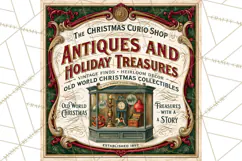 Vintage Christmas Signs PG, Rustic Farmhouse Holiday Sign Product Image 3