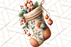 Scandinavian Christmas Market Clipart PNG Illustrations Product Image 3