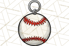 Baseball Mom Clipart PNG with Baseball Gear, Baseball Mama Product Image 3