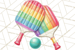Summer Pool Party Clipart PNG, Rainbow Summer Png Designs Product Image 2