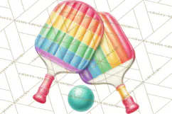 Summer Pool Party Clipart PNG, Rainbow Summer Png Designs Product Image 2