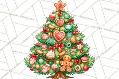 Sports & Occupations Christmas Trees Clipart Product Image 3