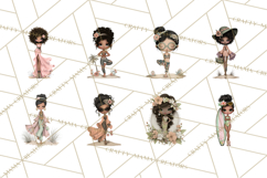 Beach Diva Summer Girls PNG Beach Glam Clipart Product Image 4