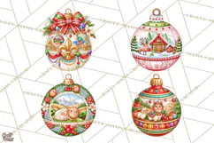 World Christmas Ornaments PNG Clipart Product Image 1