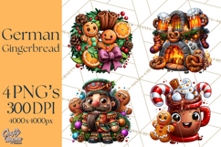 German Christmas Beer Fest Gingerbread PNG Clipart Product Image 1