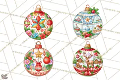 World Christmas Ornaments PNG Clipart Product Image 1