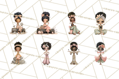 Beach Diva Summer Girls PNG Beach Glam Clipart Product Image 5