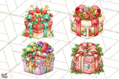 World Christmas Gifts Clipart PNG Product Image 1